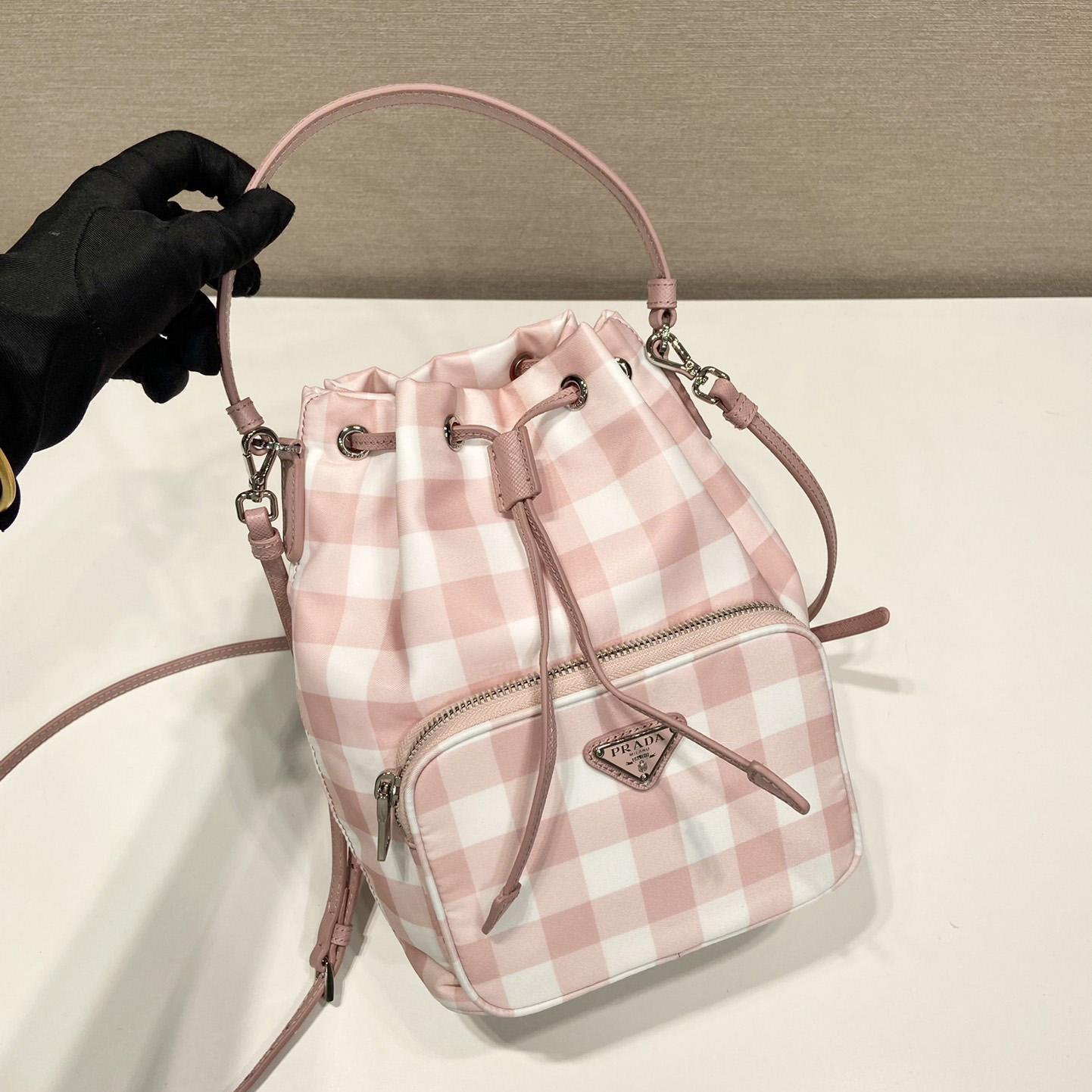 Prada Duet printed Re-Nylon bag - PerfectKickZ
