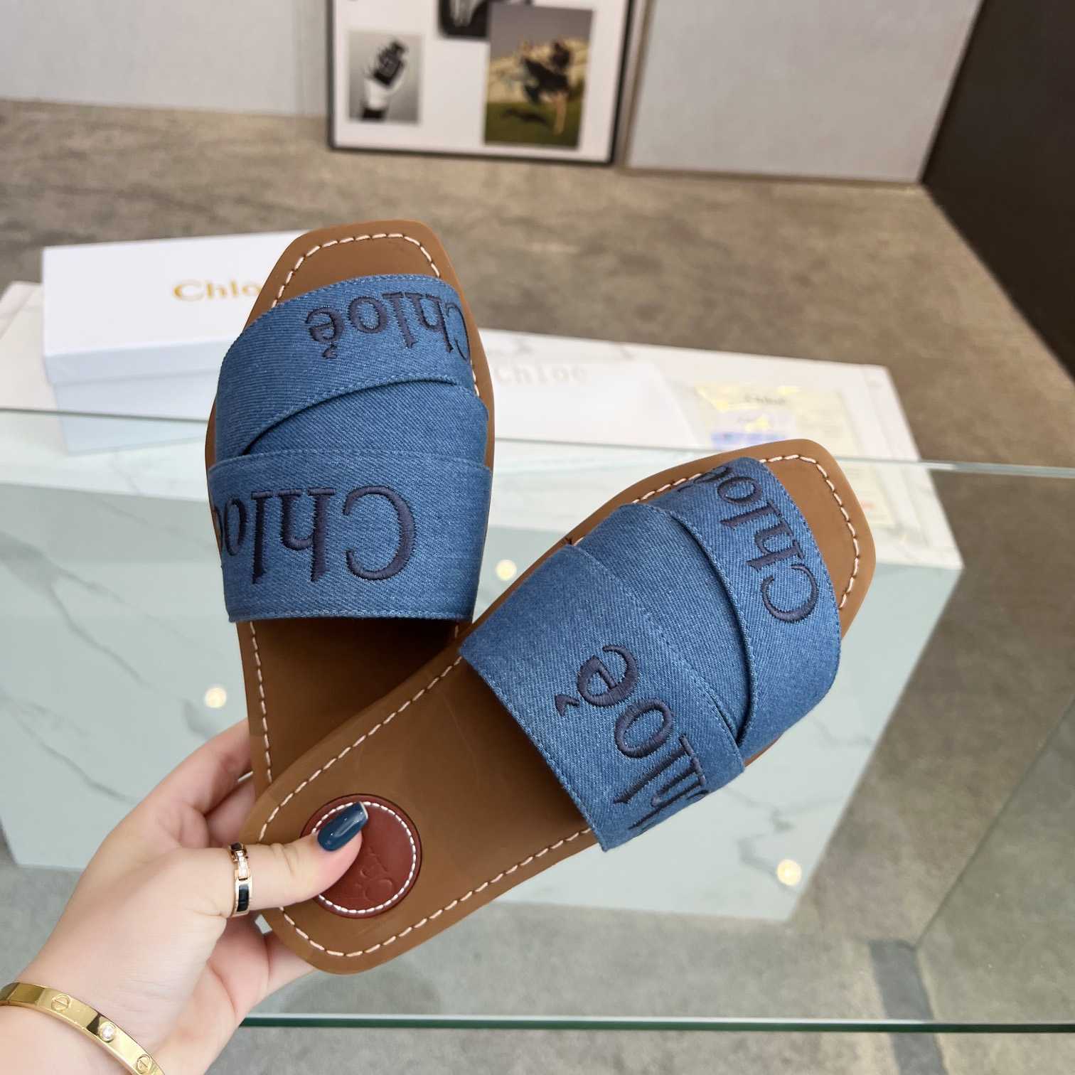 Chloe Woody Flat Mule - PerfectKickZ