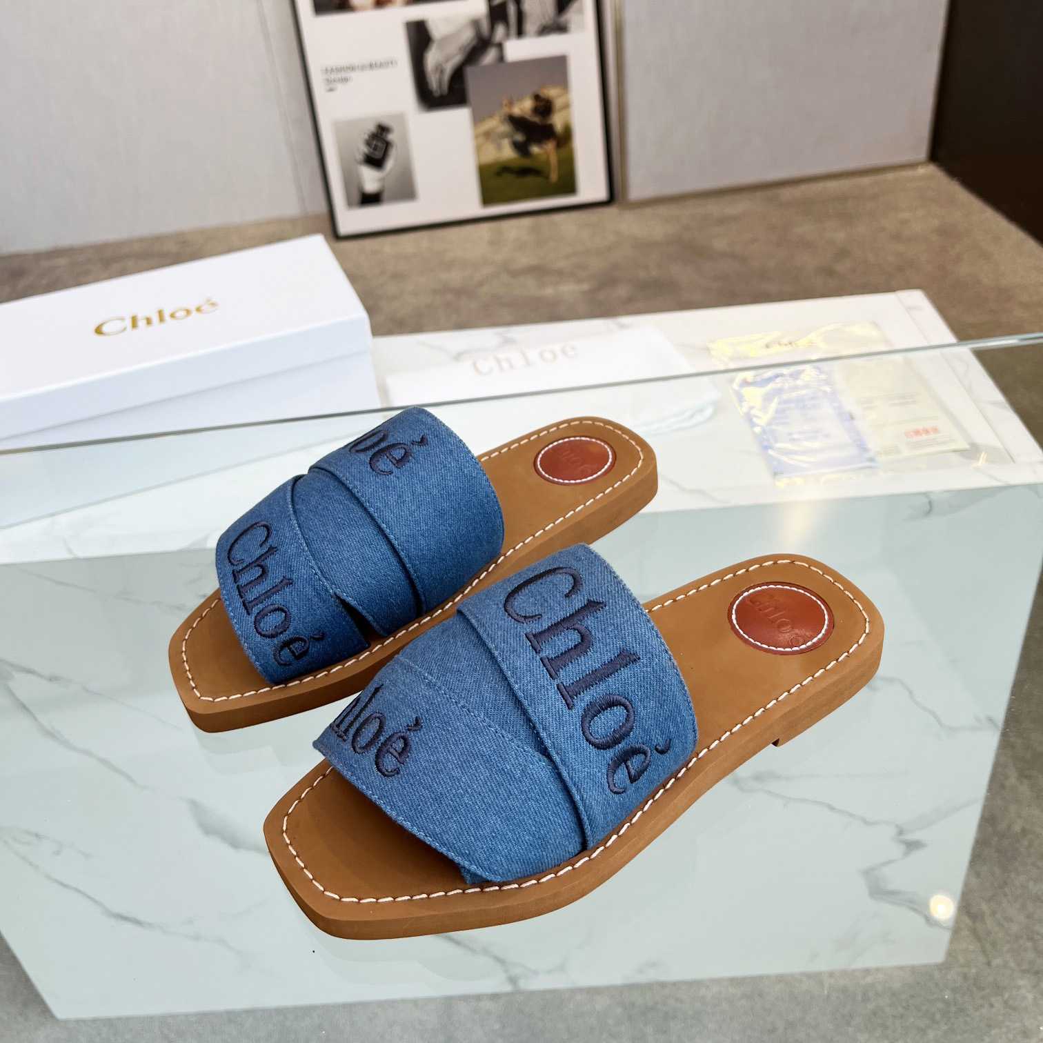 Chloe Woody Flat Mule - PerfectKickZ