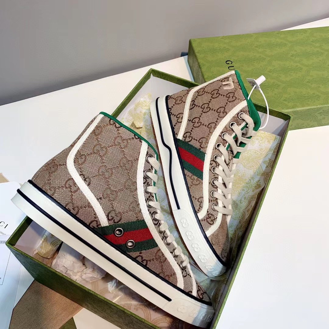 Gucci Tennis 1977 High Top Sneaker - PerfectKickZ