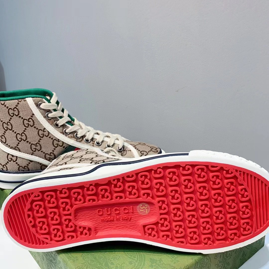 Gucci Tennis 1977 High Top Sneaker - PerfectKickZ