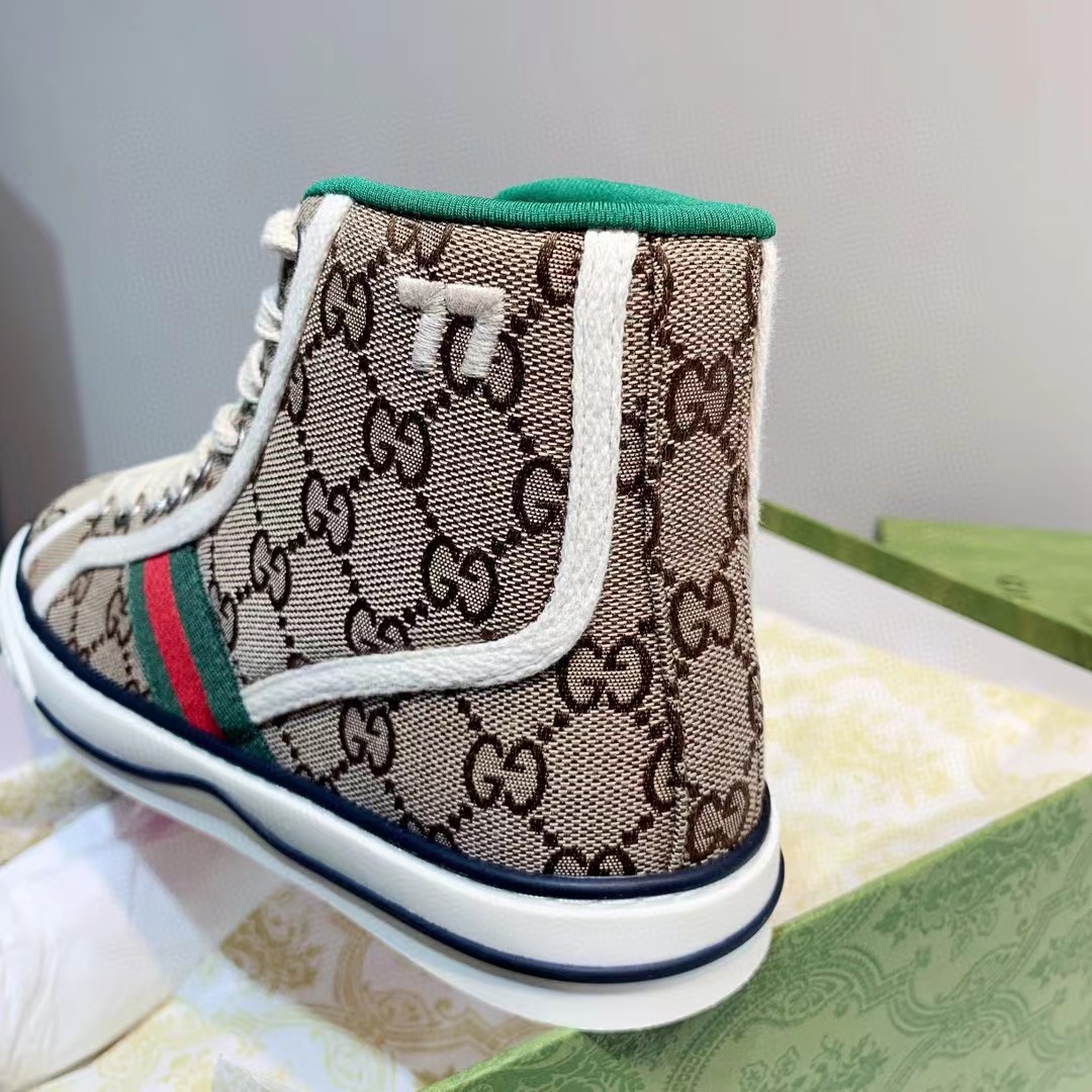 Gucci Tennis 1977 High Top Sneaker - PerfectKickZ