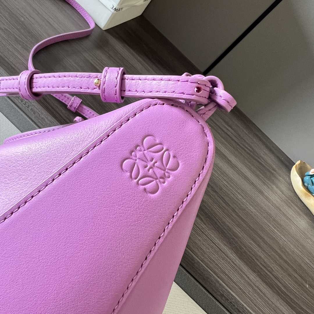 Loewe Mini Hammock Hobo Bag In Classic Calfskin - PerfectKickZ