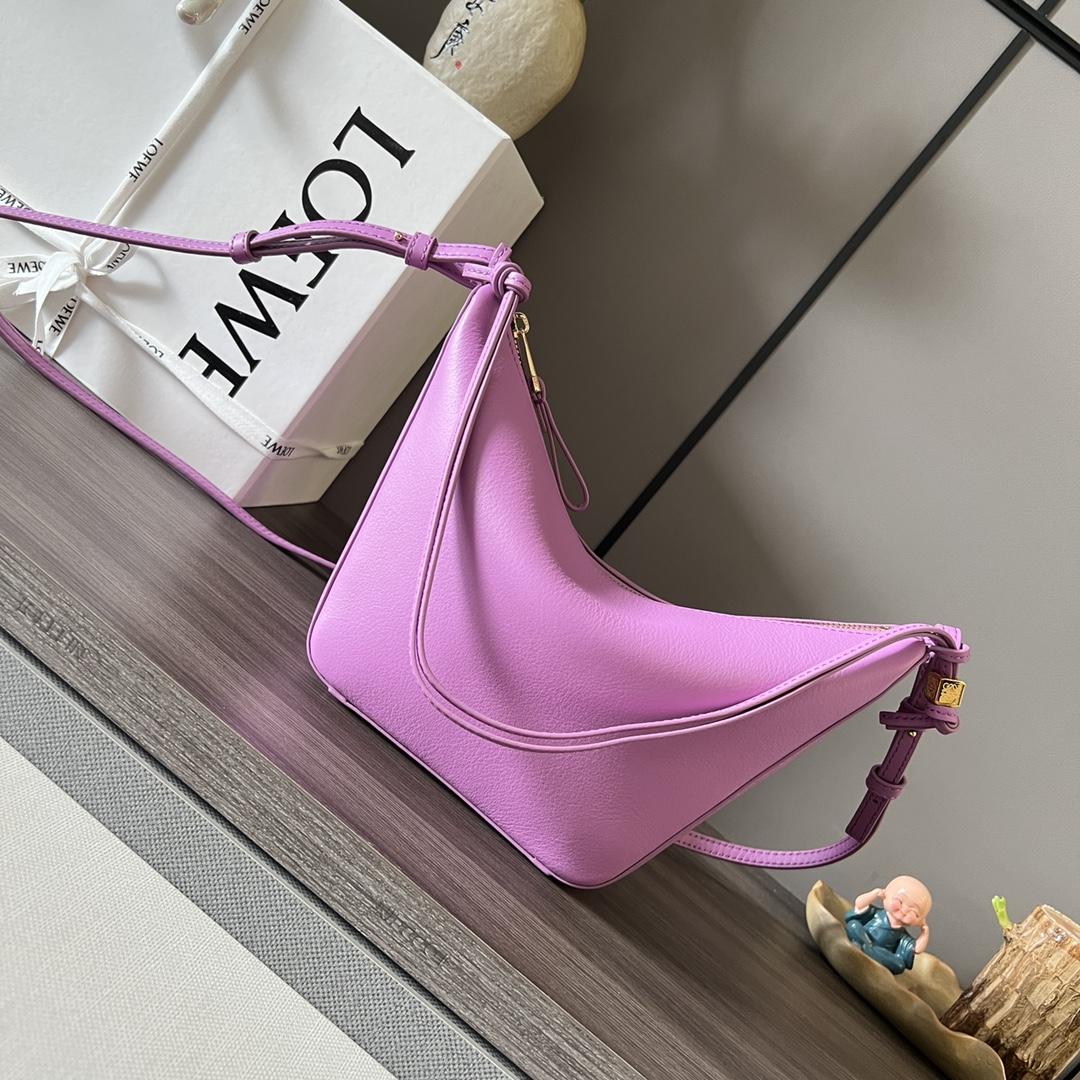 Loewe Mini Hammock Hobo Bag In Classic Calfskin - PerfectKickZ