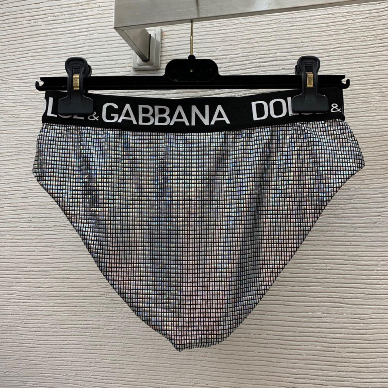 Dolce & Gabbana Crystal mesh triangle Bra & Briefs  - PerfectKickZ