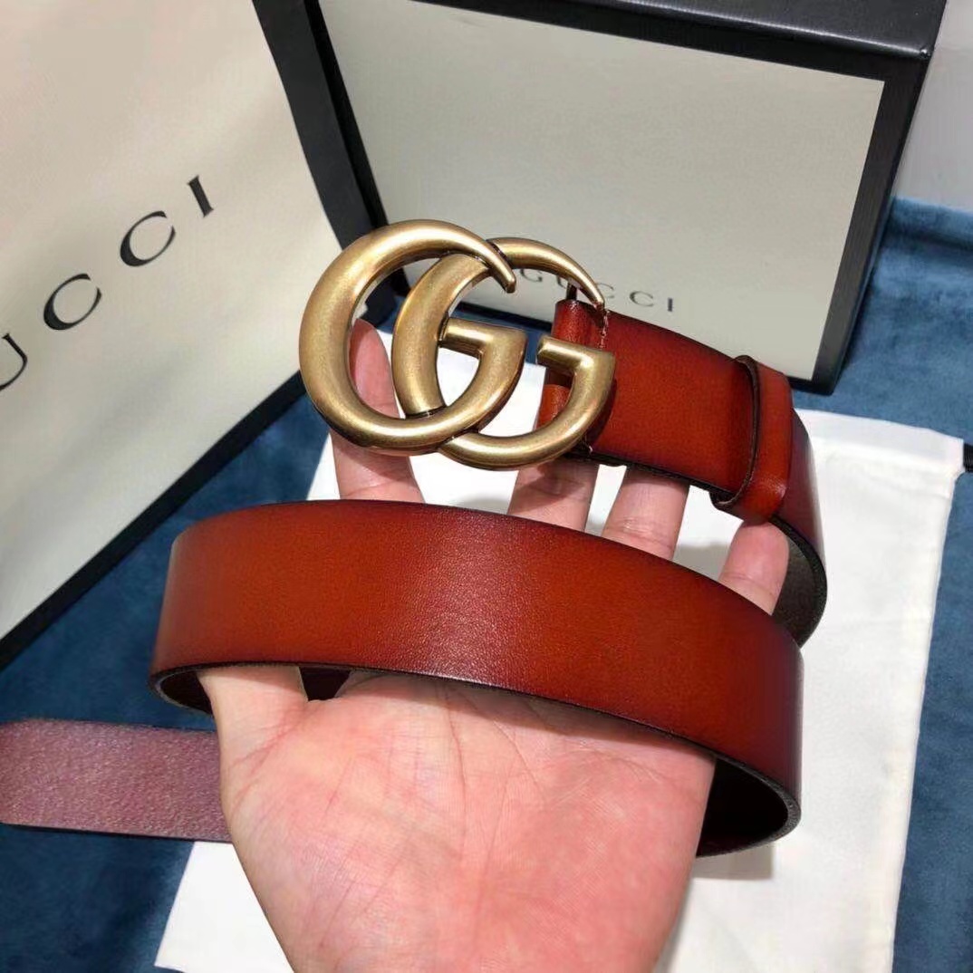 Gucci Leather Belt - PerfectKickZ