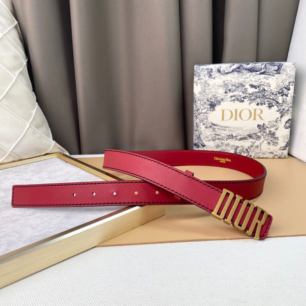 Dior D-Fence Reversible Belt  - PerfectKickZ