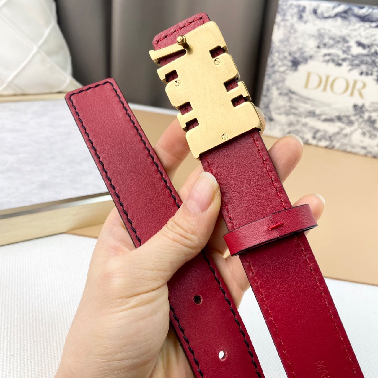 Dior D-Fence Reversible Belt  - PerfectKickZ