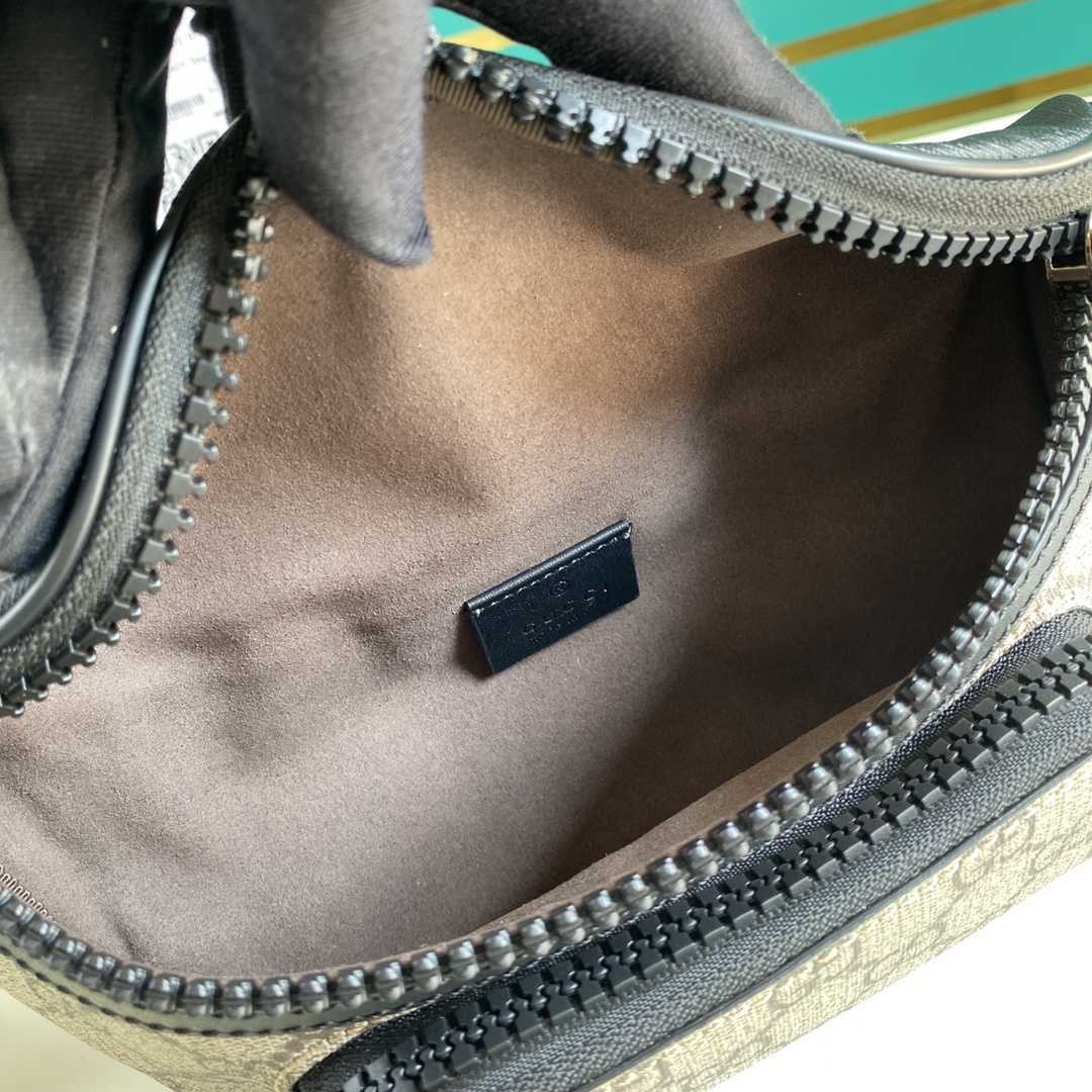 Gucci GG Supreme Monogram Belt Bag (23-11.5-7.5cm) - PerfectKickZ