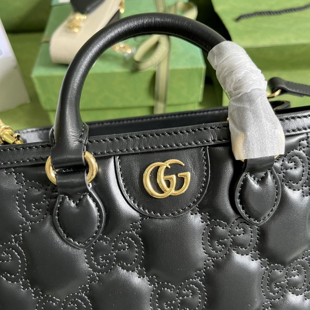 Gucci GG Matelasse MIni Top Handle Bag  (23x 22x 10cm) - PerfectKickZ