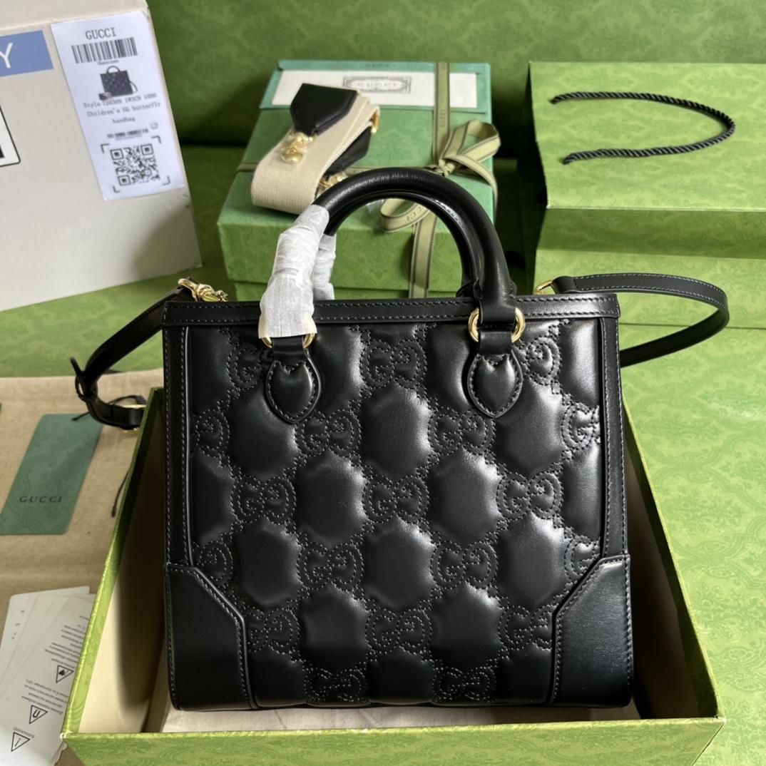 Gucci GG Matelasse MIni Top Handle Bag  (23x 22x 10cm) - PerfectKickZ