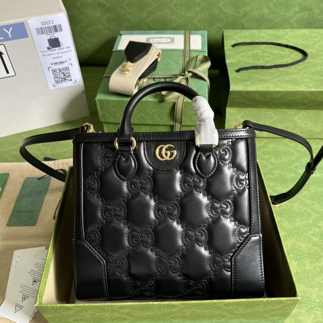Gucci GG Matelasse MIni Top Handle Bag  (23x 22x 10cm) - PerfectKickZ