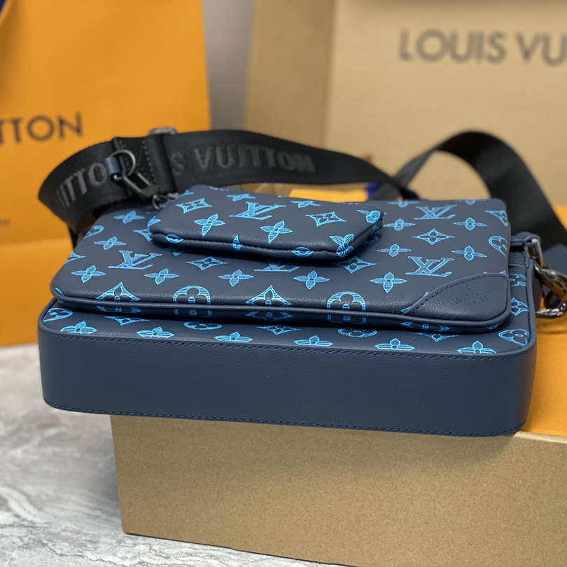 Louis Vuitton Trio Messenger (25x18.5x7cm)   M46604 - PerfectKickZ