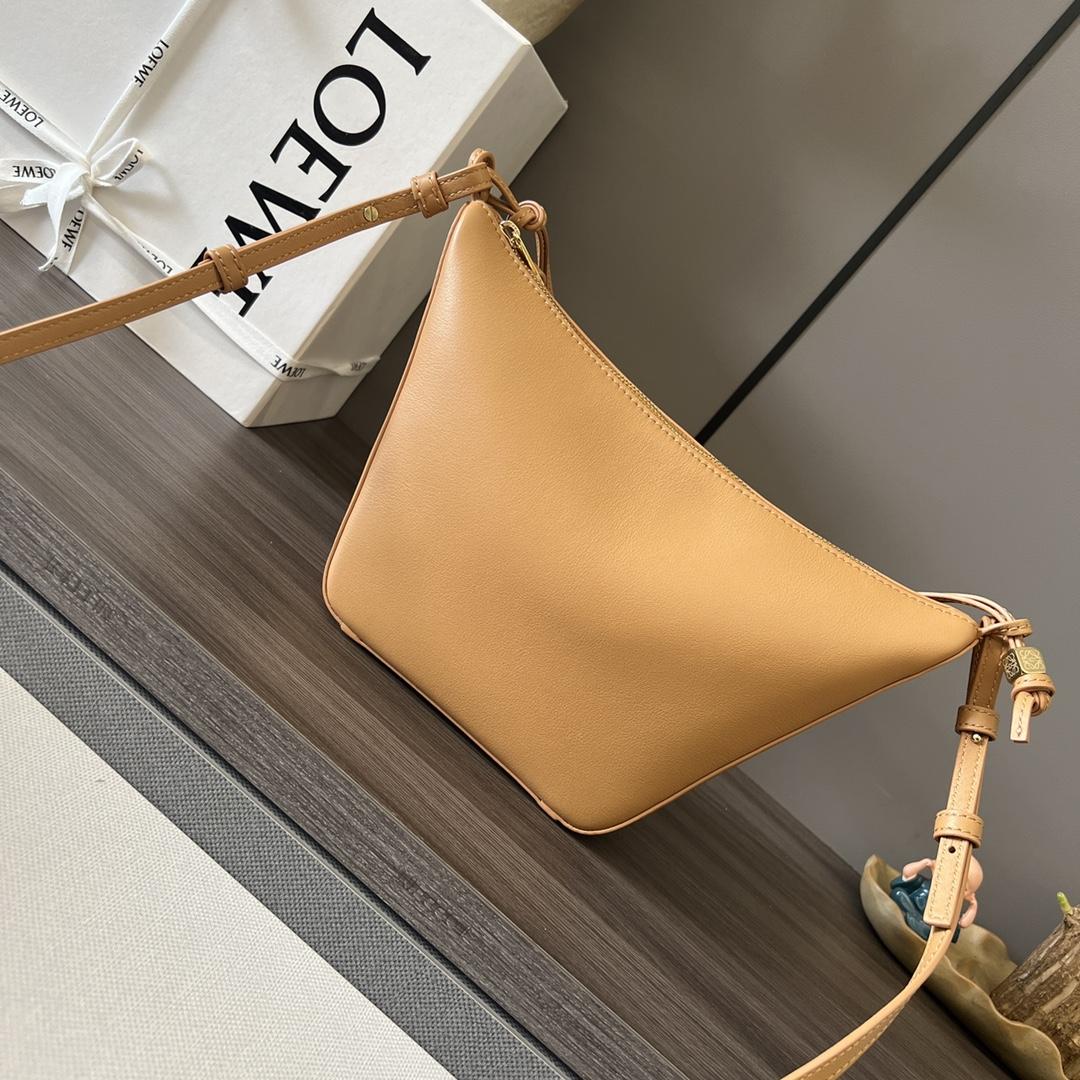 Loewe Mini Hammock Hobo Bag In Classic Calfskin - PerfectKickZ