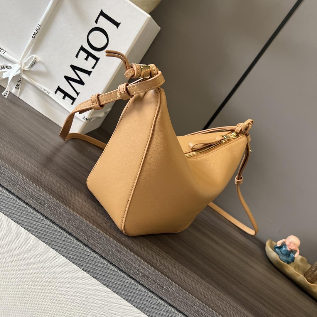 Loewe Mini Hammock Hobo Bag In Classic Calfskin - PerfectKickZ
