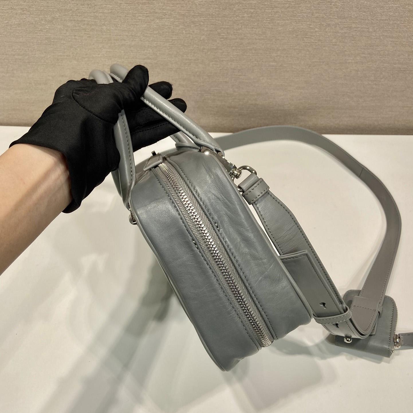Prada Medium Antique Nappa Leather Top Handle Bag - PerfectKickZ