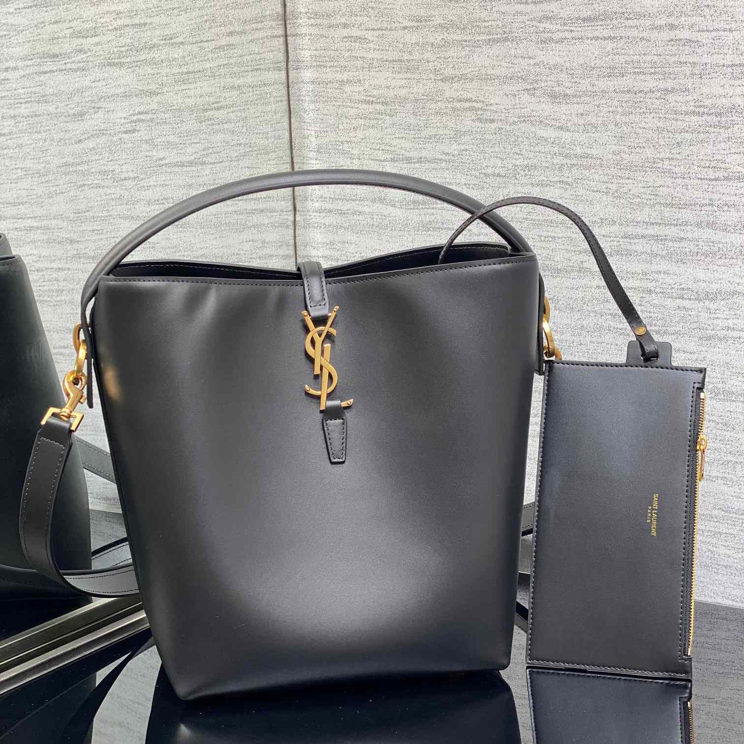 Saint Laurent Le 37 In Shiny Leather - PerfectKickZ