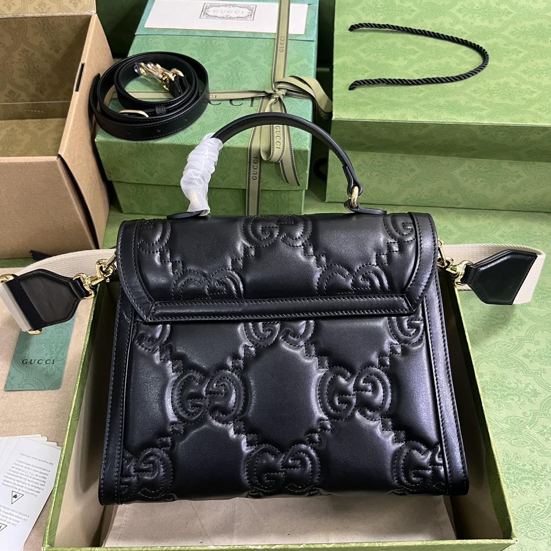 Gucci GG Matelasse Handbag (25.5x 20.5x 12.5cm) - PerfectKickZ
