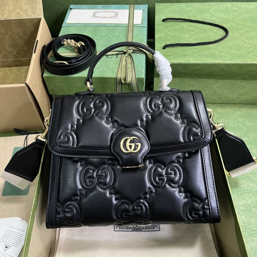 Gucci GG Matelasse Handbag (25.5x 20.5x 12.5cm) - PerfectKickZ