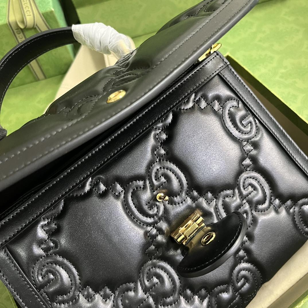 Gucci GG Matelasse Handbag (25.5x 20.5x 12.5cm) - PerfectKickZ