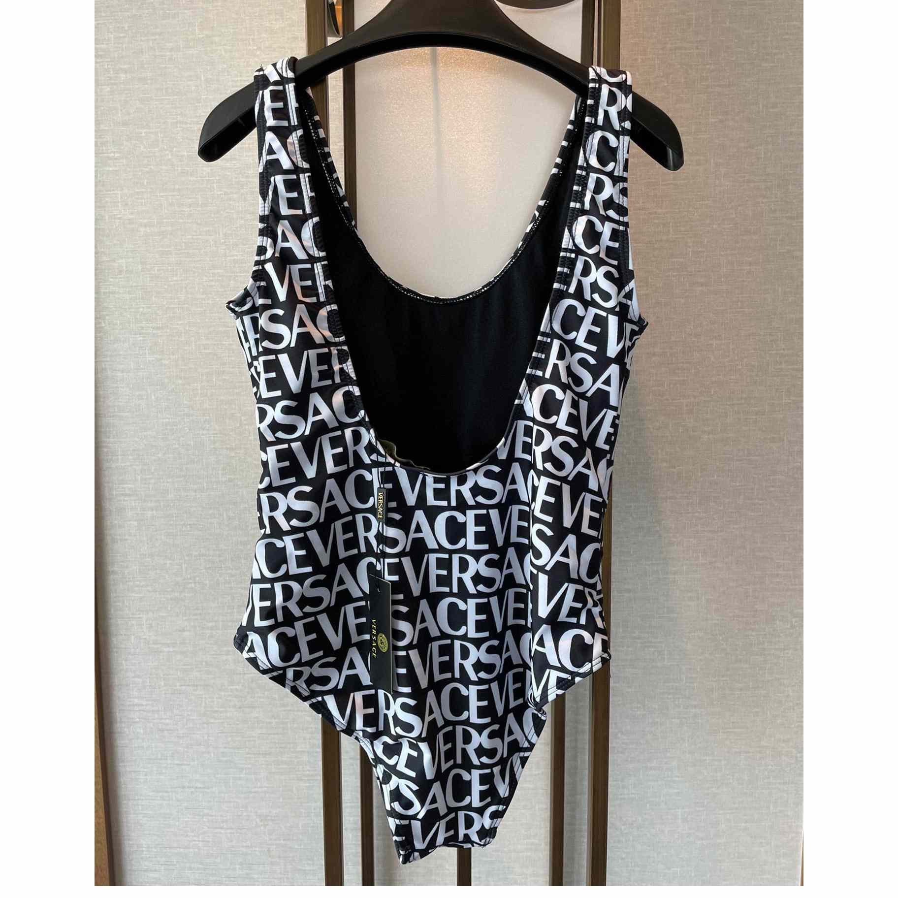 Versace Allover One-Piece Swimsuit - PerfectKickZ