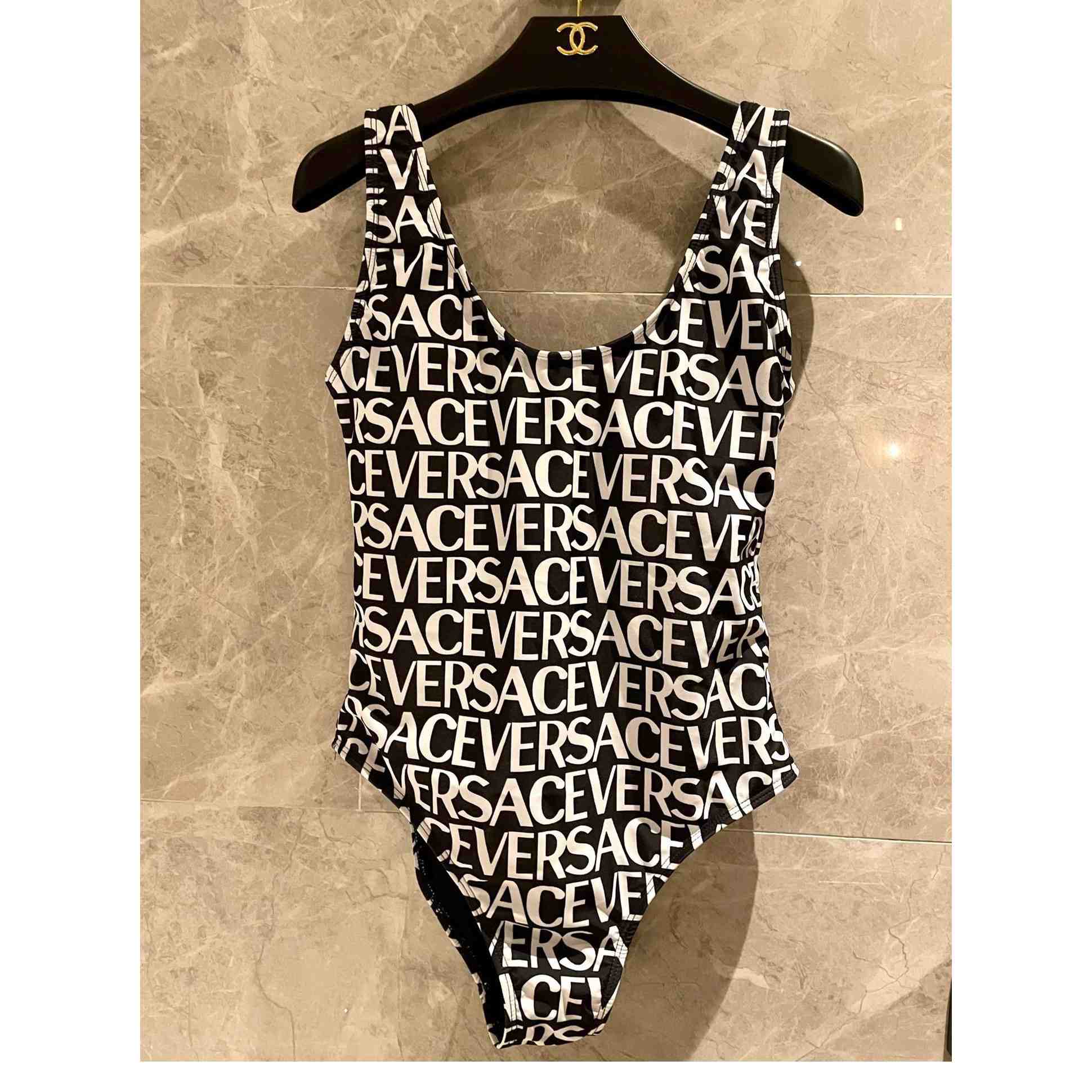 Versace Allover One-Piece Swimsuit - PerfectKickZ