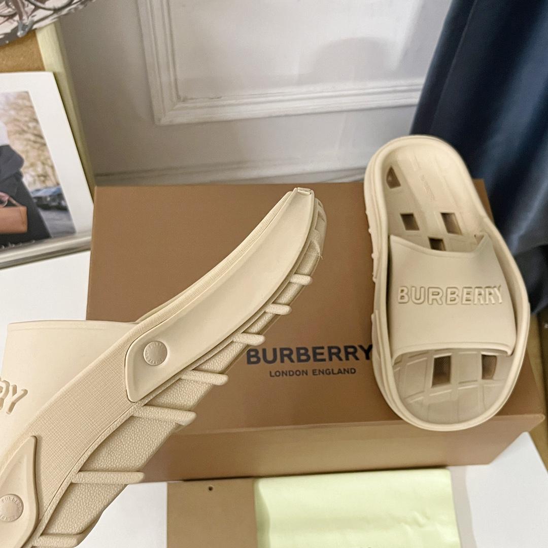 Burberry Bucklow logo slides - PerfectKickZ
