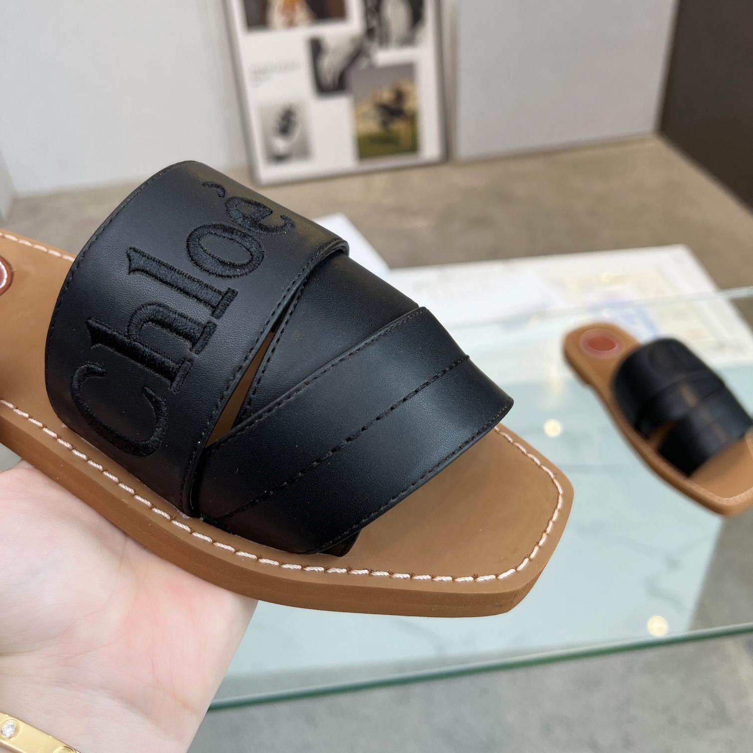 Chloe Woody Flat Mule - PerfectKickZ