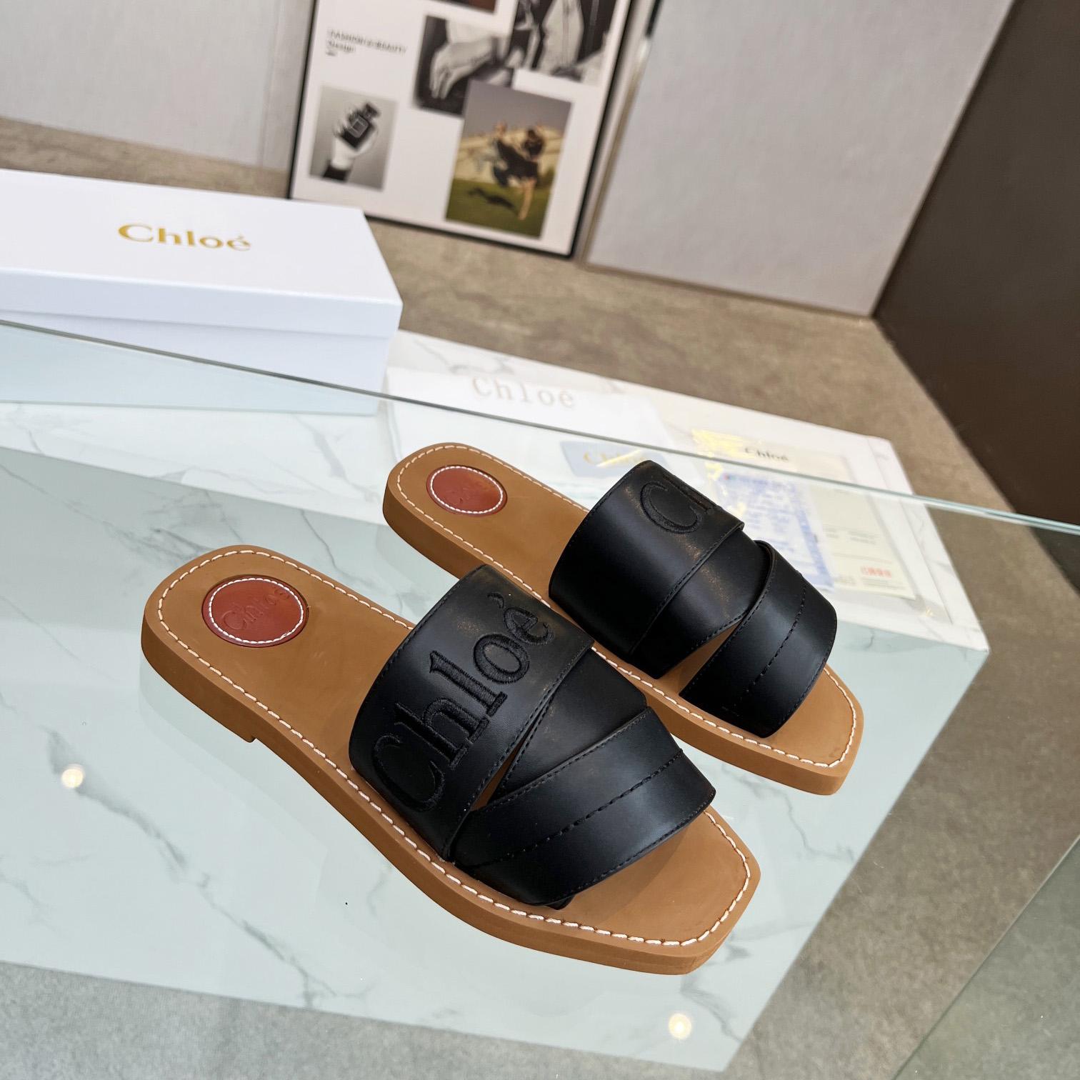 Chloe Woody Flat Mule - PerfectKickZ