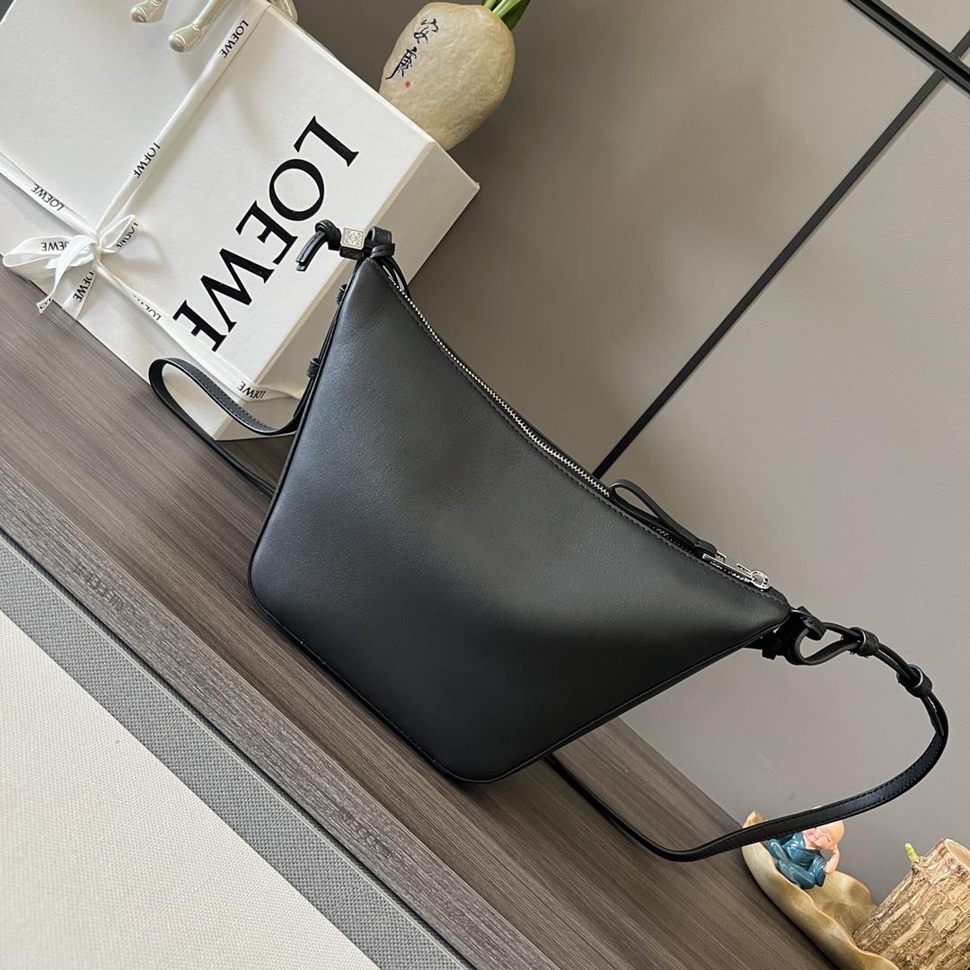 Loewe Mini Hammock Hobo Bag In Classic Calfskin - PerfectKickZ