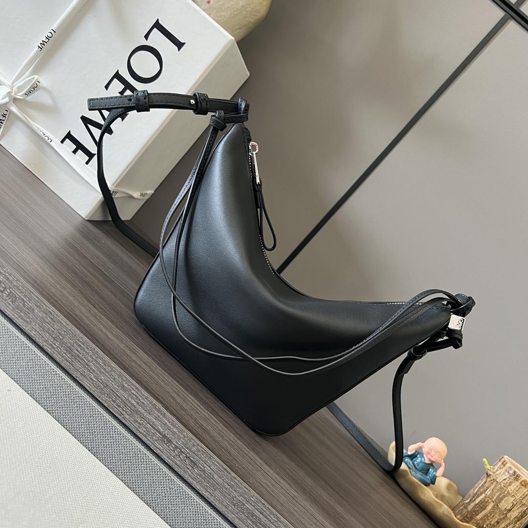 Loewe Mini Hammock Hobo Bag In Classic Calfskin - PerfectKickZ