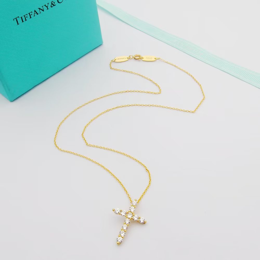 Tiffany&CO Cross Pendant - 