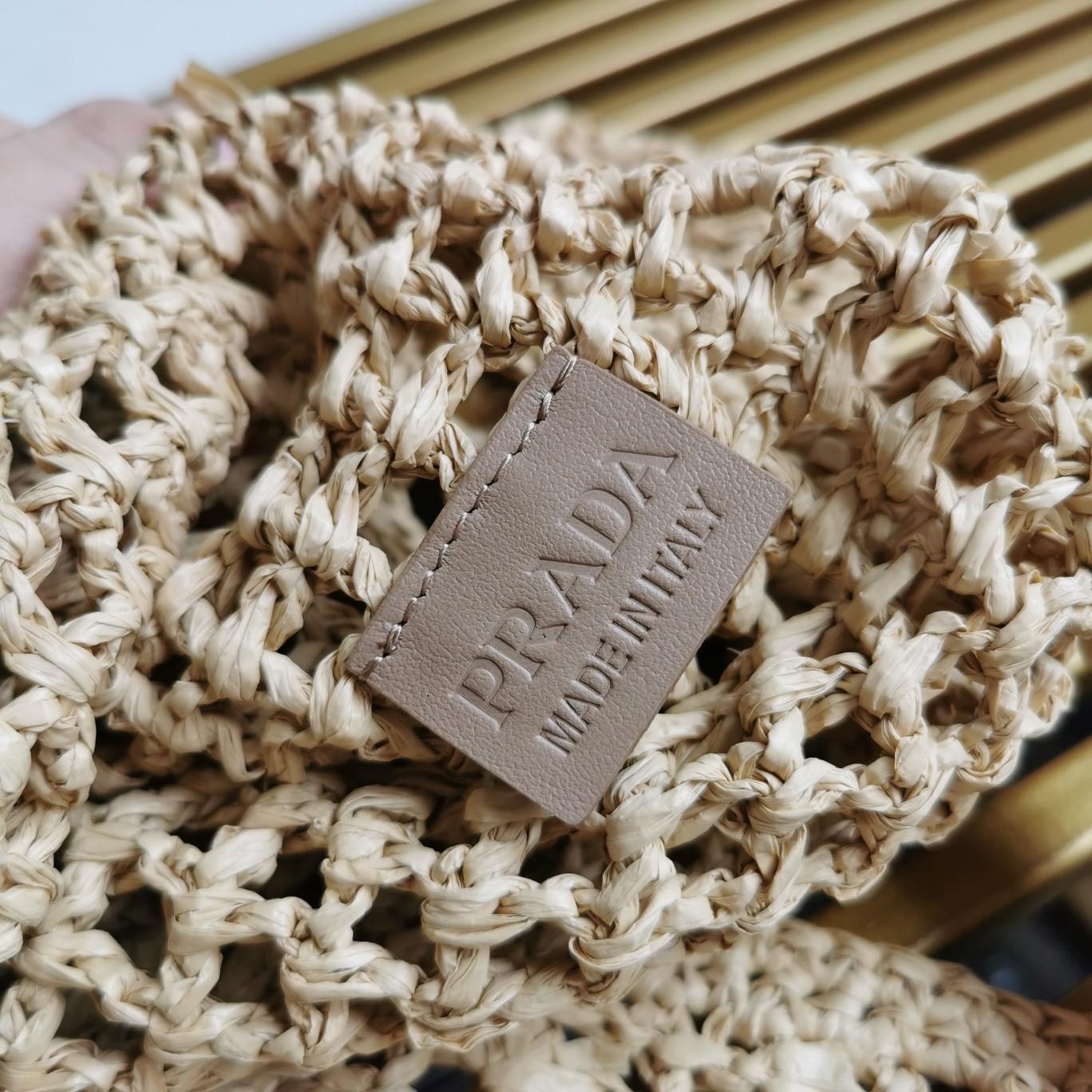 Prada Crochet Tote Bag - PerfectKickZ