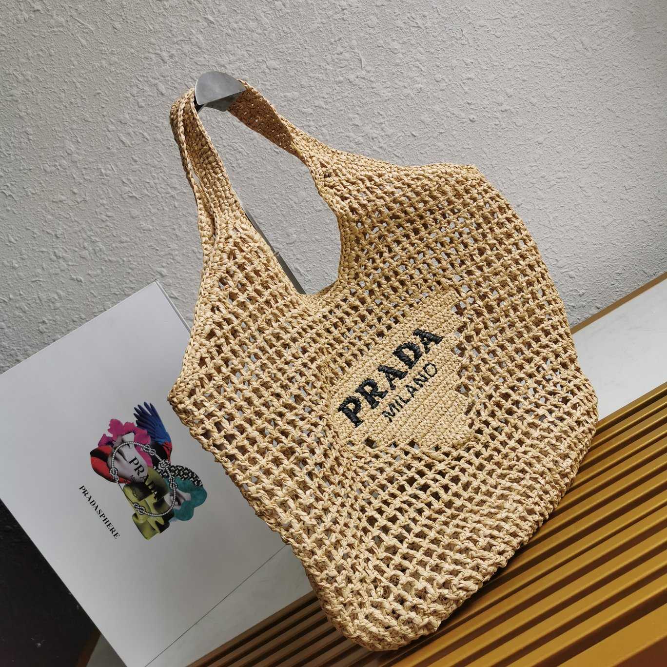 Prada Crochet Tote Bag - PerfectKickZ