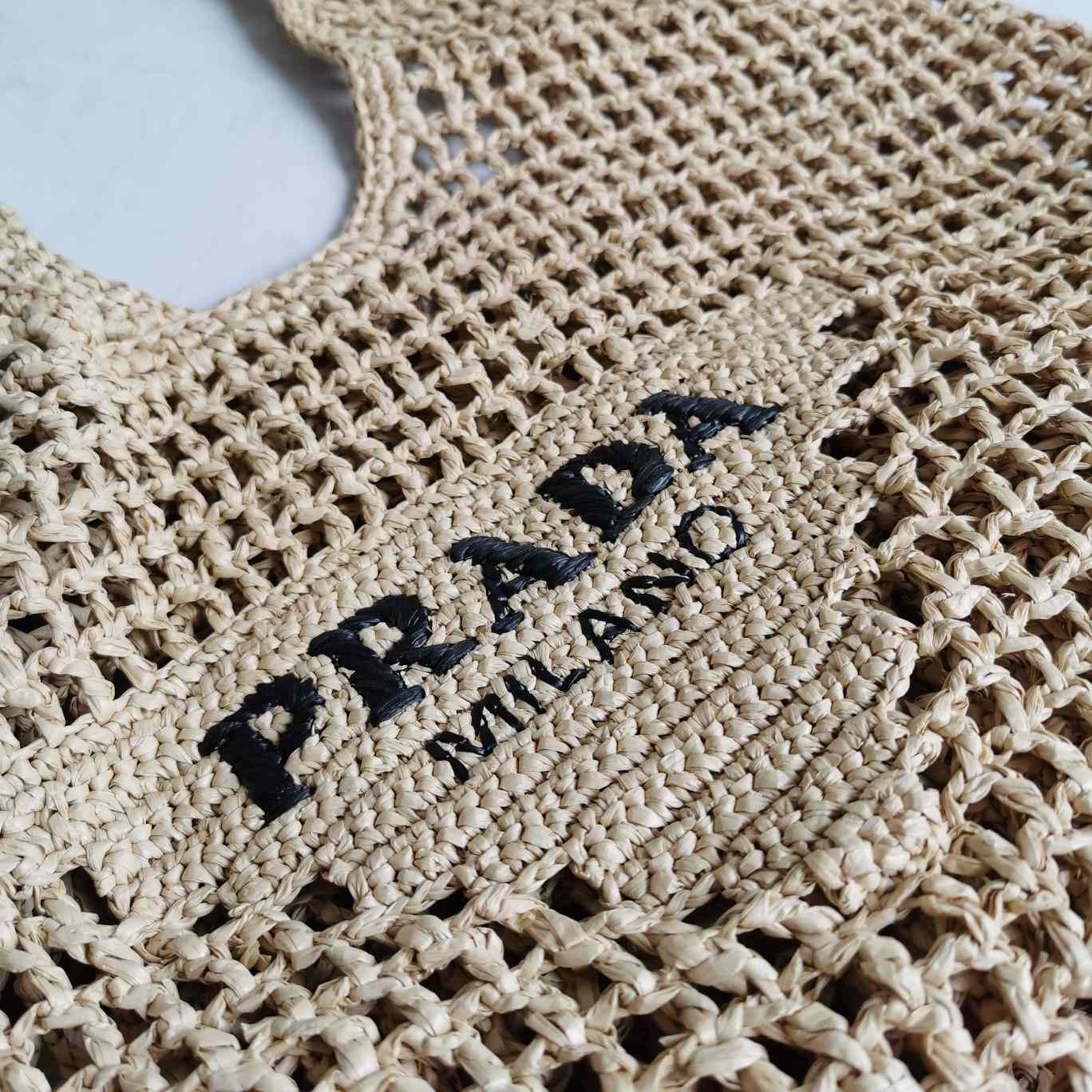 Prada Crochet Tote Bag - PerfectKickZ