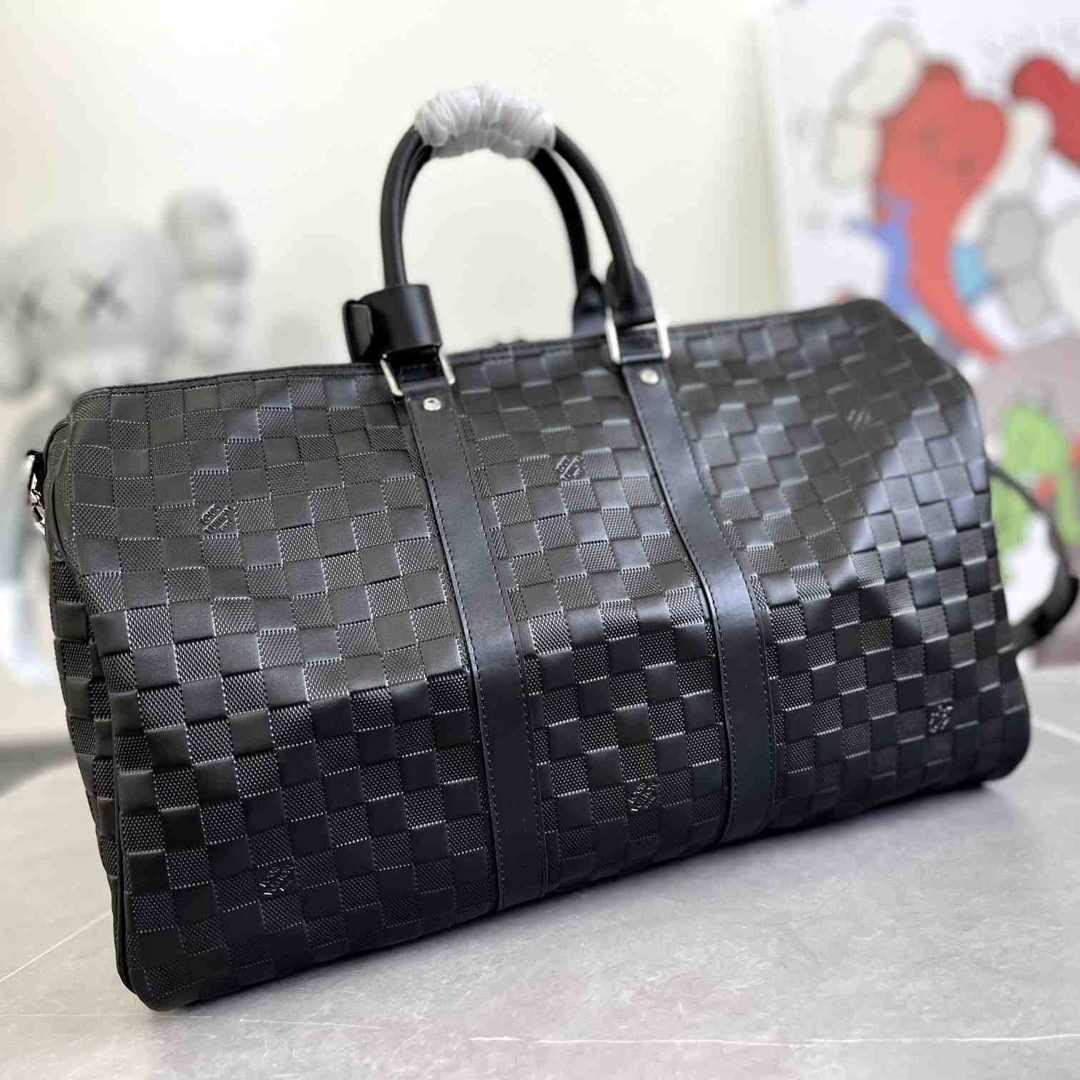 Louis Vuitton Keepall Bandoulière 50 Black    N41145 - PerfectKickZ