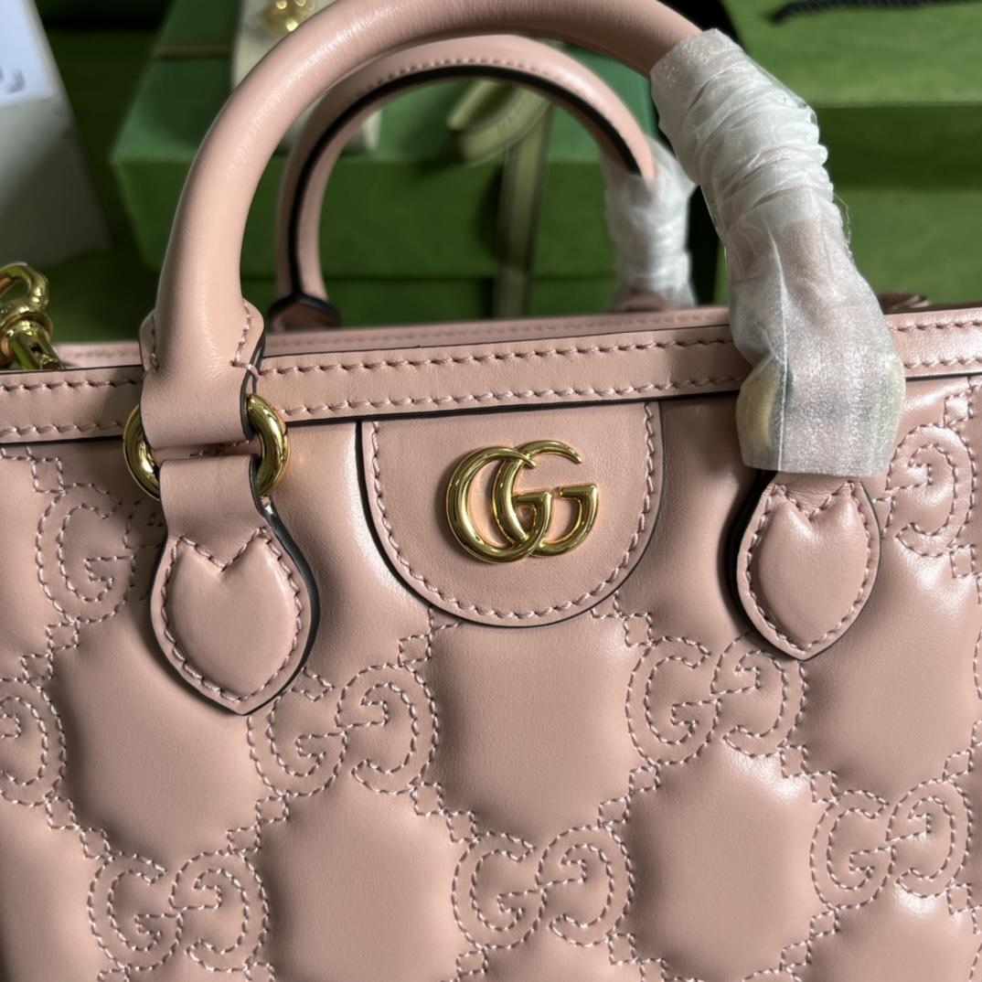 Gucci GG Matelasse MIni Top Handle Bag  (23x 22x 10cm) - PerfectKickZ
