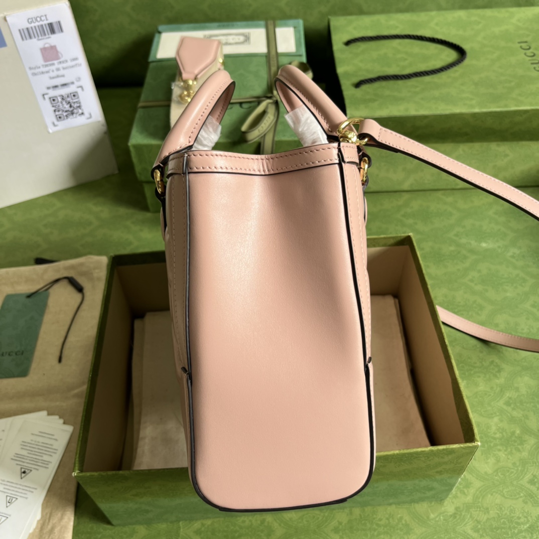 Gucci GG Matelasse MIni Top Handle Bag  (23x 22x 10cm) - PerfectKickZ