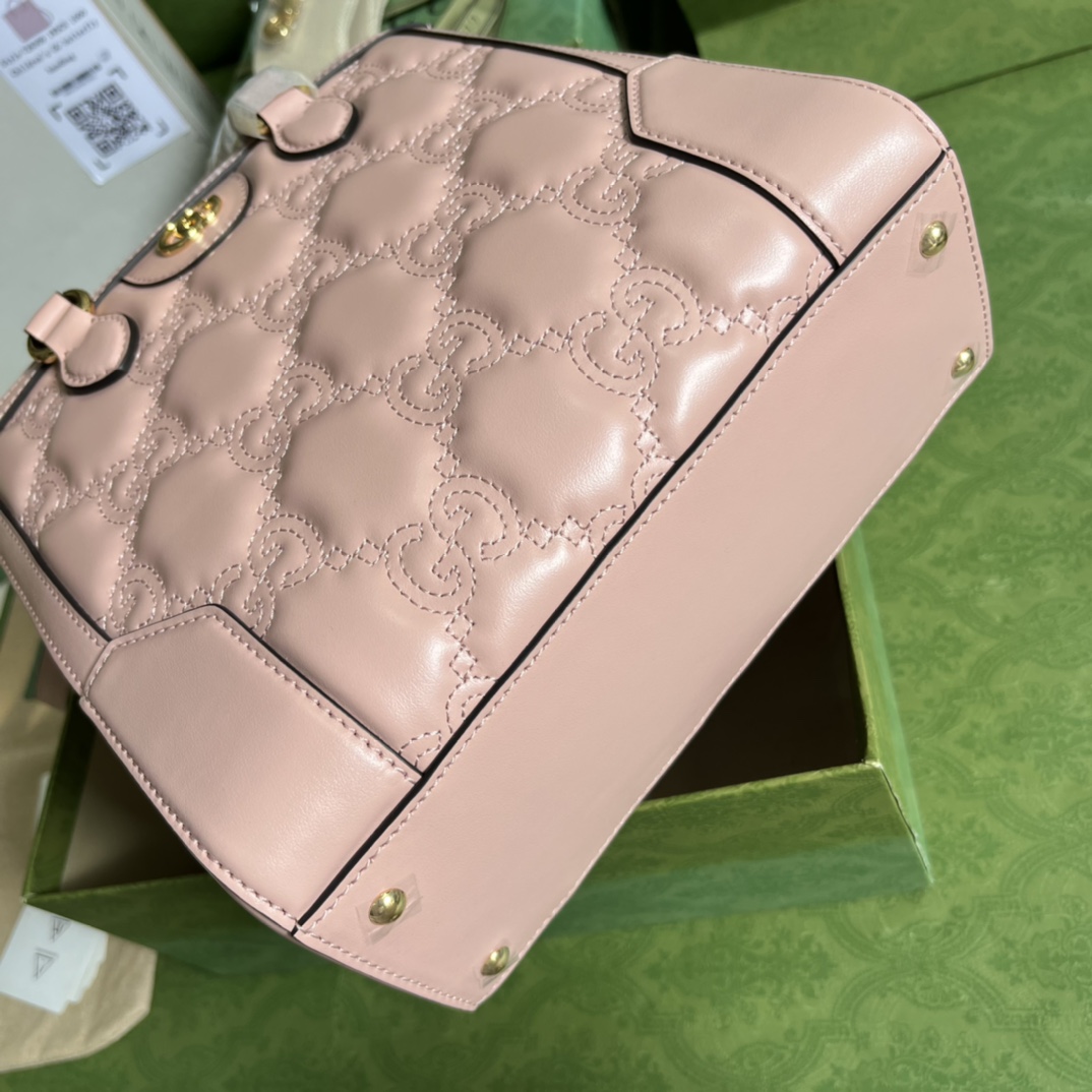 Gucci GG Matelasse MIni Top Handle Bag  (23x 22x 10cm) - PerfectKickZ