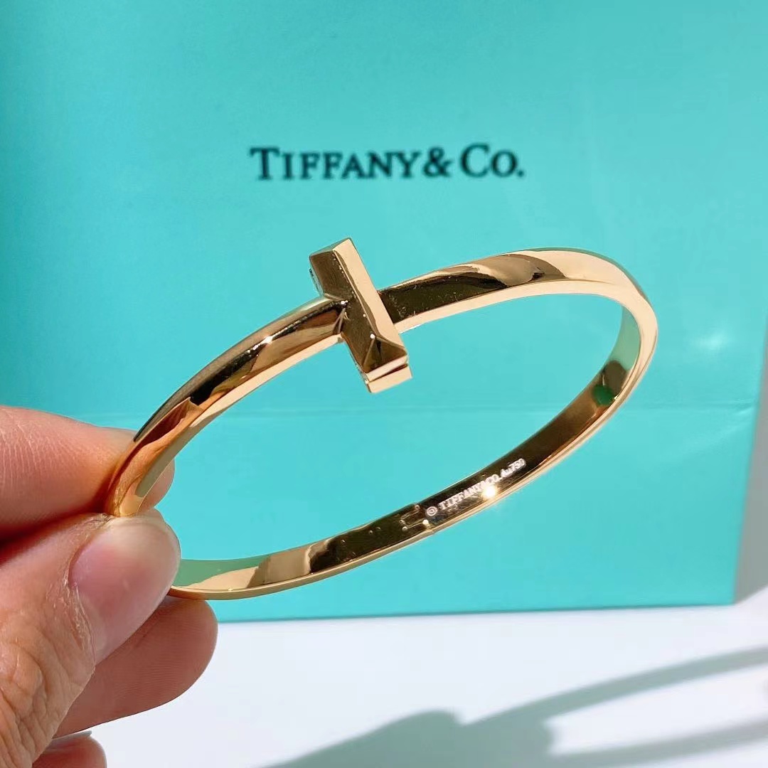 Tiffany&CO Tiffany T T1 Wide Hinged Bangle  - PerfectKickZ