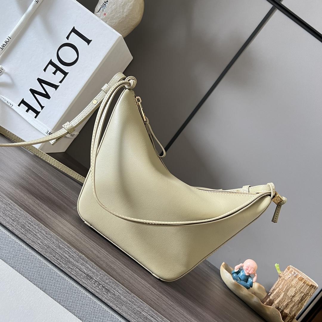 Loewe Mini Hammock Hobo Bag In Classic Calfskin - PerfectKickZ