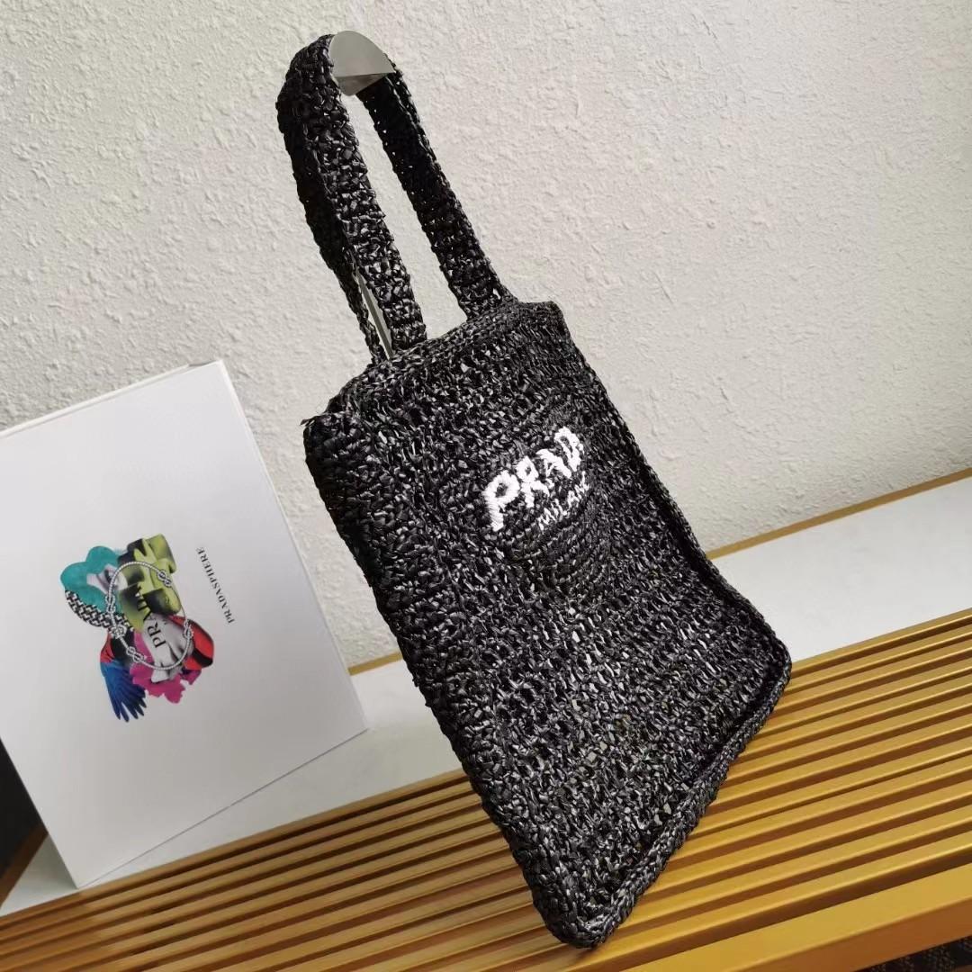 Prada Crochet Tote Bag  - PerfectKickZ