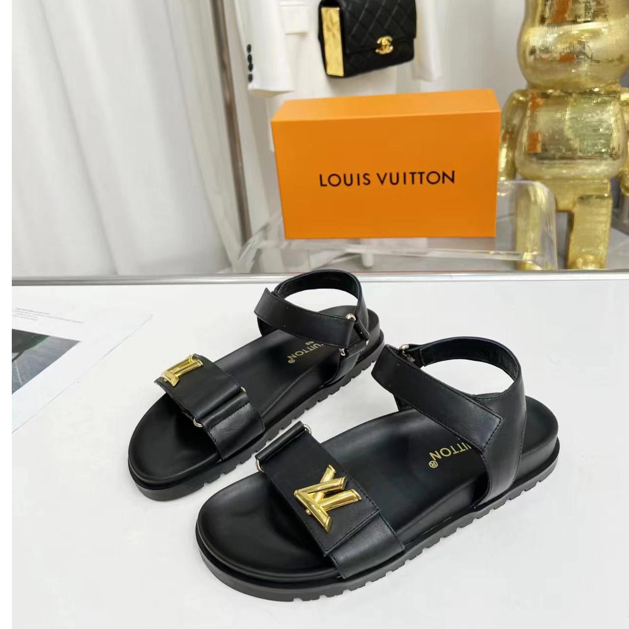 Louis Vuitton LV Sunset Comfort Flat Sandal   1ABW6W - PerfectKickZ