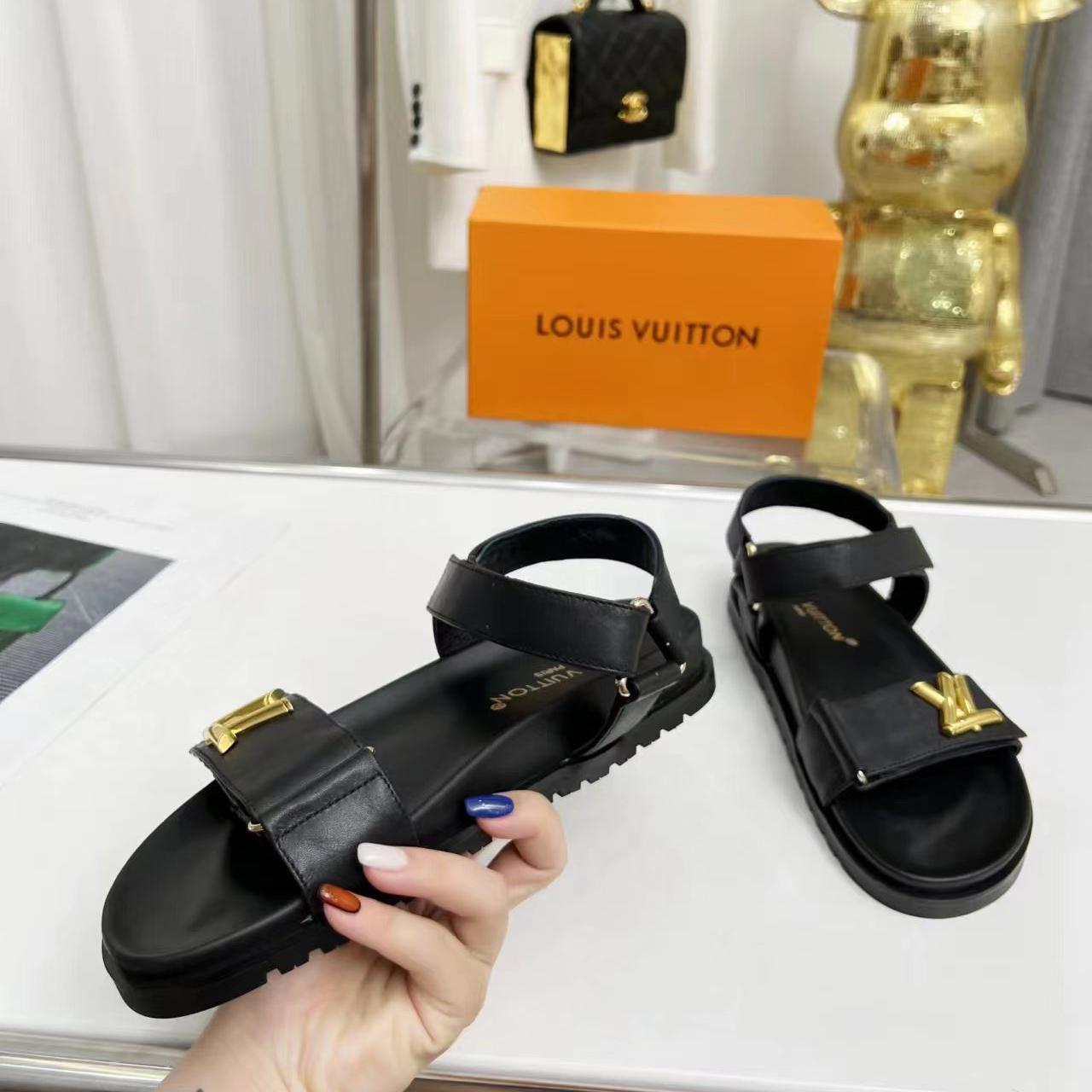 Louis Vuitton LV Sunset Comfort Flat Sandal   1ABW6W - PerfectKickZ