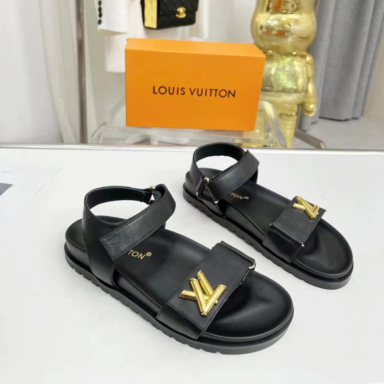 Louis Vuitton LV Sunset Comfort Flat Sandal   1ABW6W - PerfectKickZ