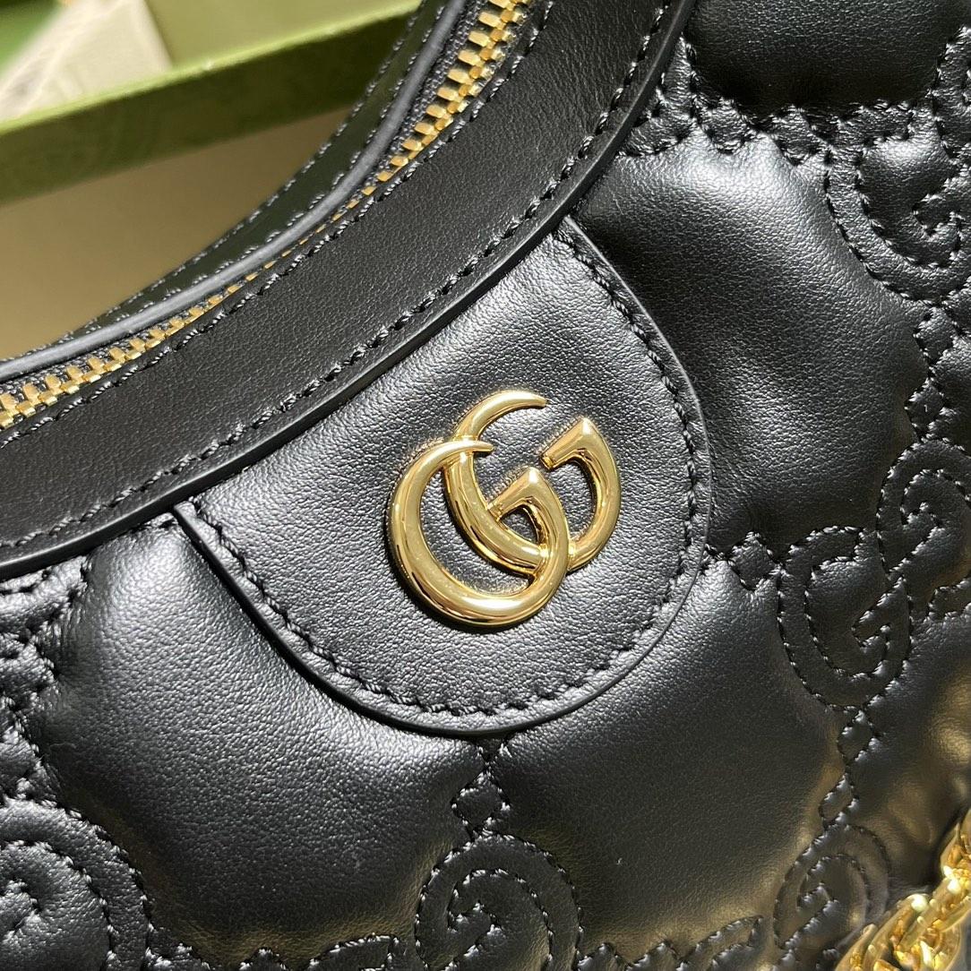 Gucci GG Matelasse Small Shoulder Bag(27x 18x 7cm) - PerfectKickZ