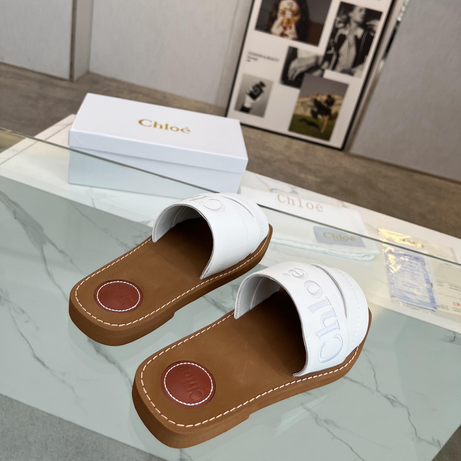 Chloe Woody Flat Mule - 