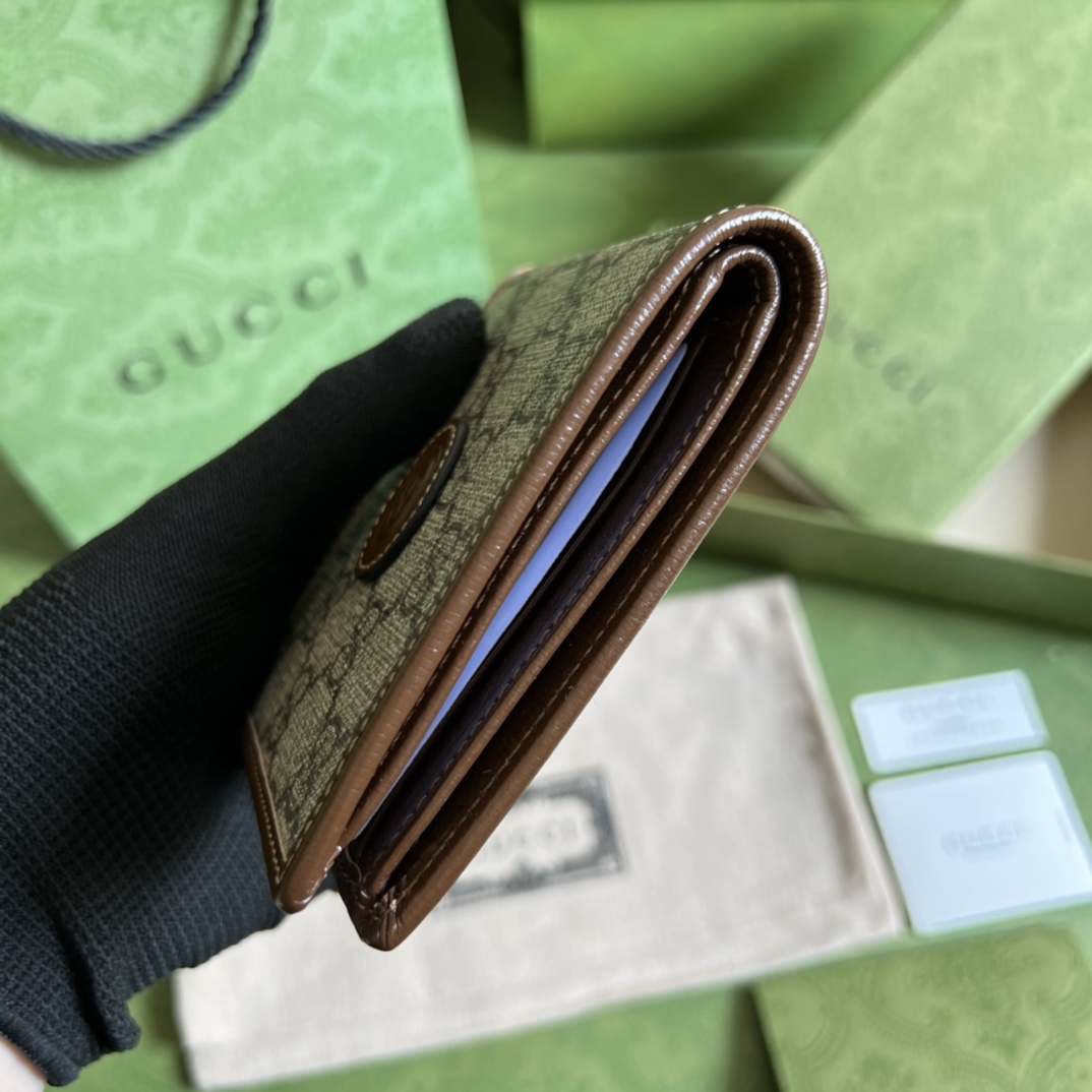 Gucci Wallet With Interlocking G - PerfectKickZ