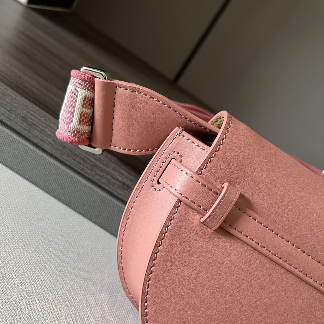 Loewe Mini Gate Dual Bag In Soft Calfskin And Jacquard - PerfectKickZ