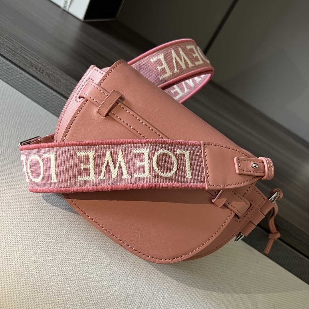 Loewe Mini Gate Dual Bag In Soft Calfskin And Jacquard - PerfectKickZ